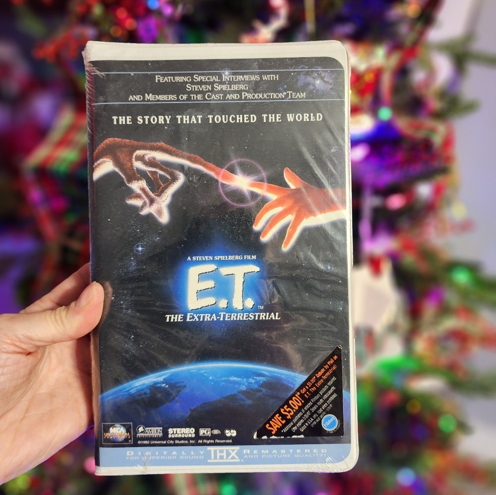 E.T. The Extra-Terrestrial VHS Tape Sealed